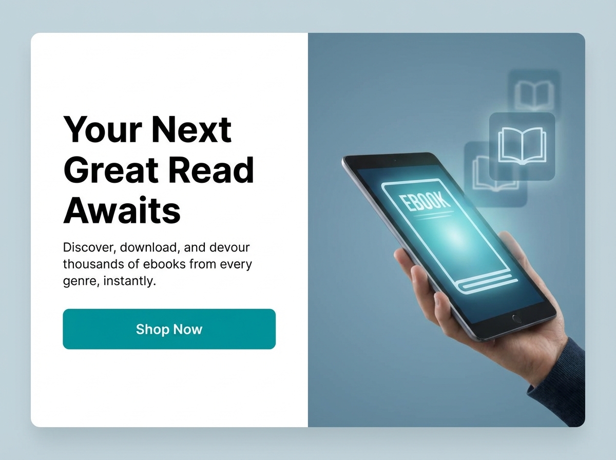 Build Your Store, Start Selling Ebooks Instantly website preview
