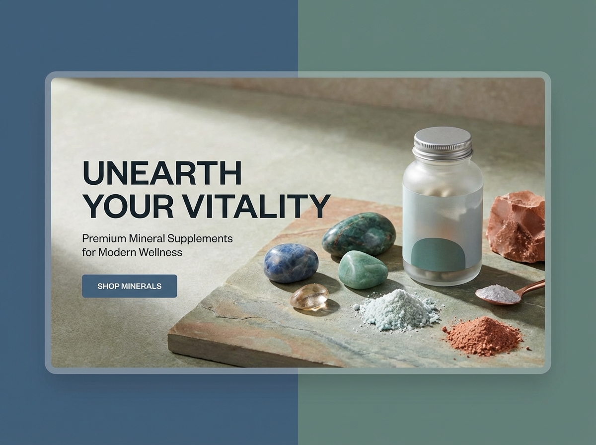 Your Ultimate Platform for Selling Mineral Supplements Online website preview