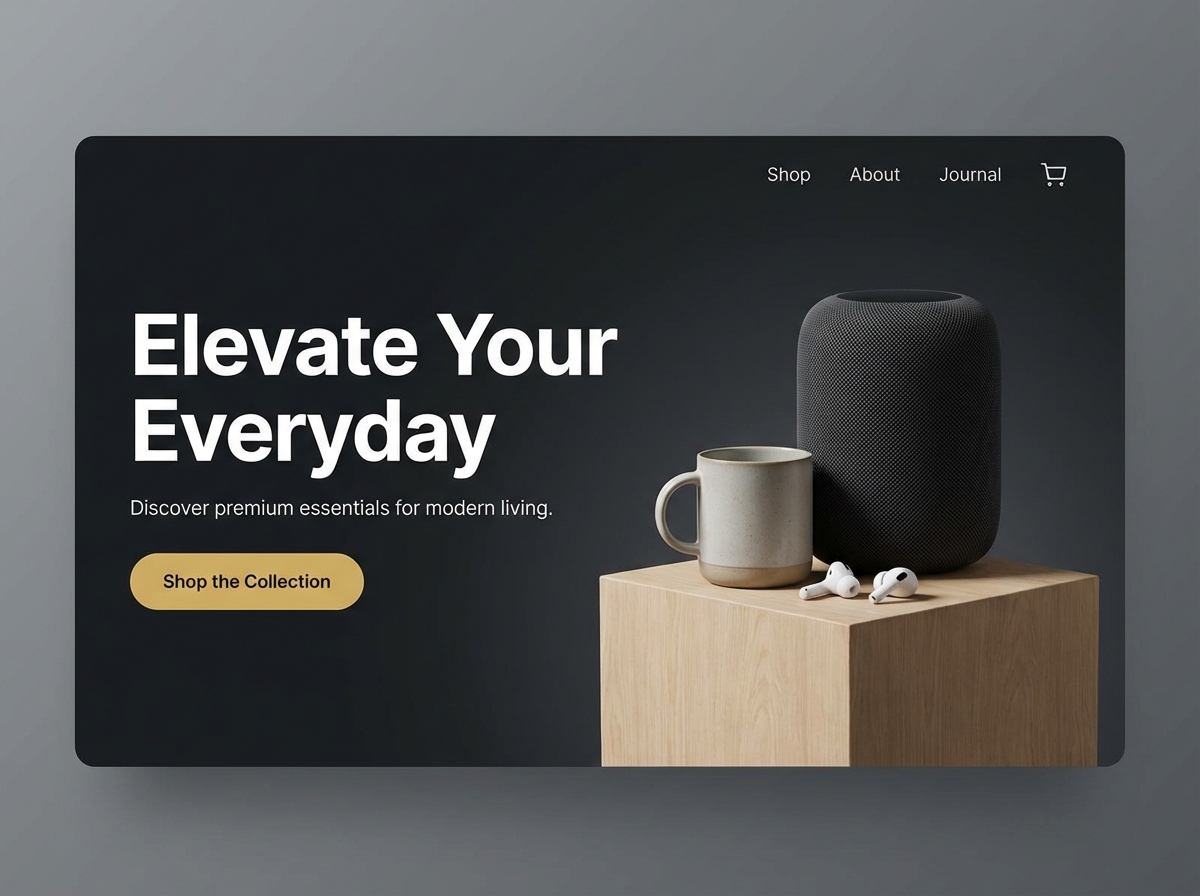 Build Your Store, Start Selling Products Online Today. website preview