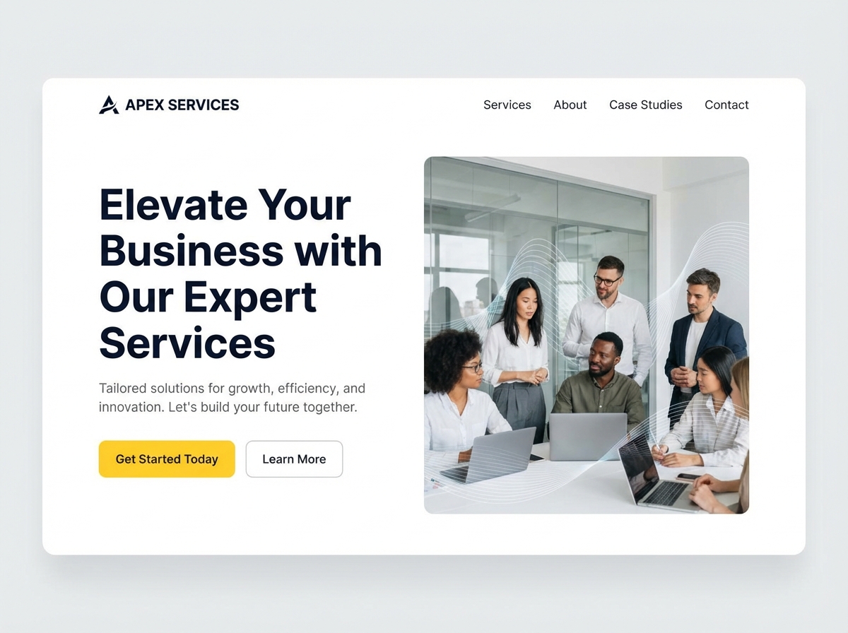 Build a Stunning Website for Selling Your Services Online website preview