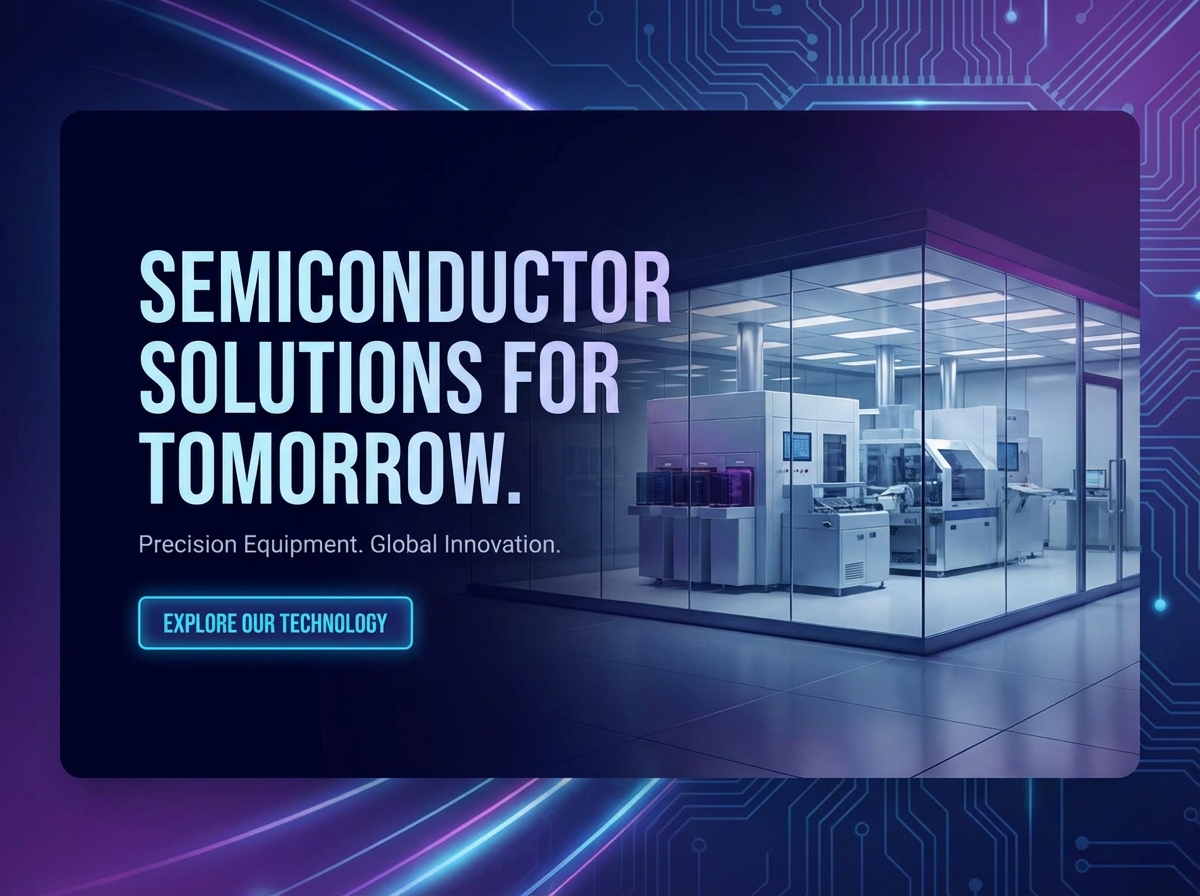 Build Advanced Websites for Semiconductor Equipment Manufacturing website preview