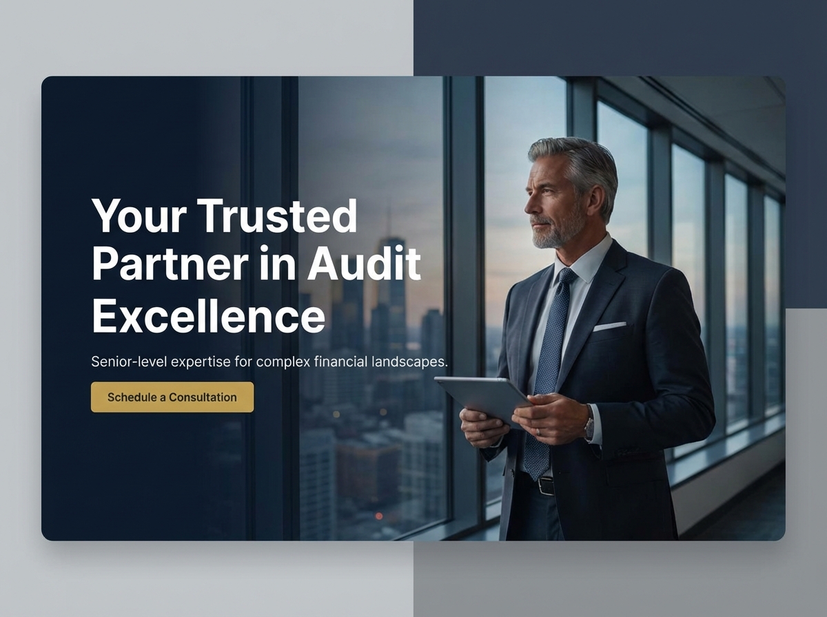 Build Your Professional Senior Auditor Portfolio website preview