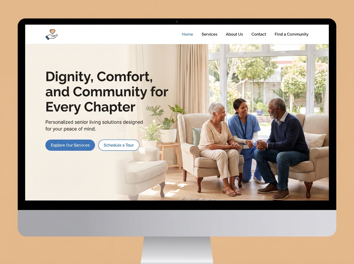 Build a Compassionate Senior Care Website website preview