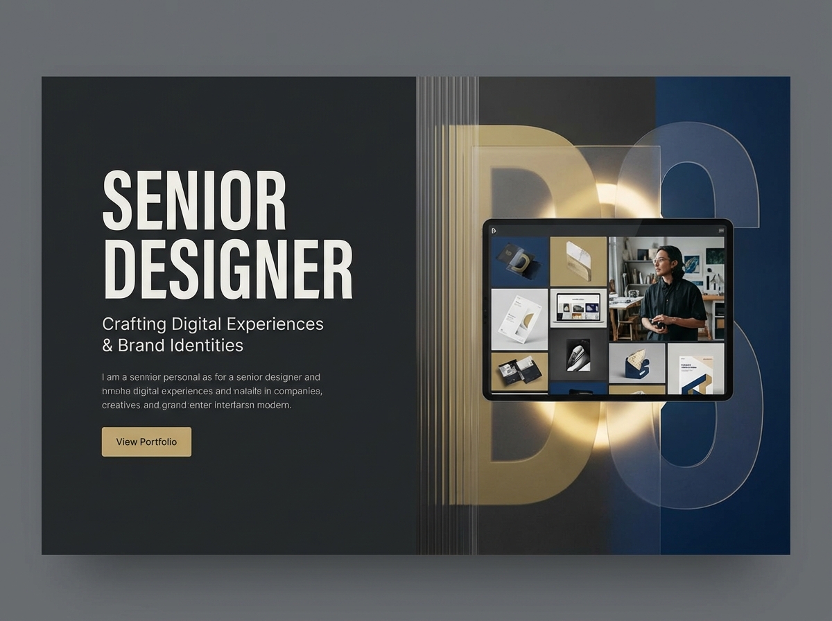 Build Your Authority as a Senior Designer website preview