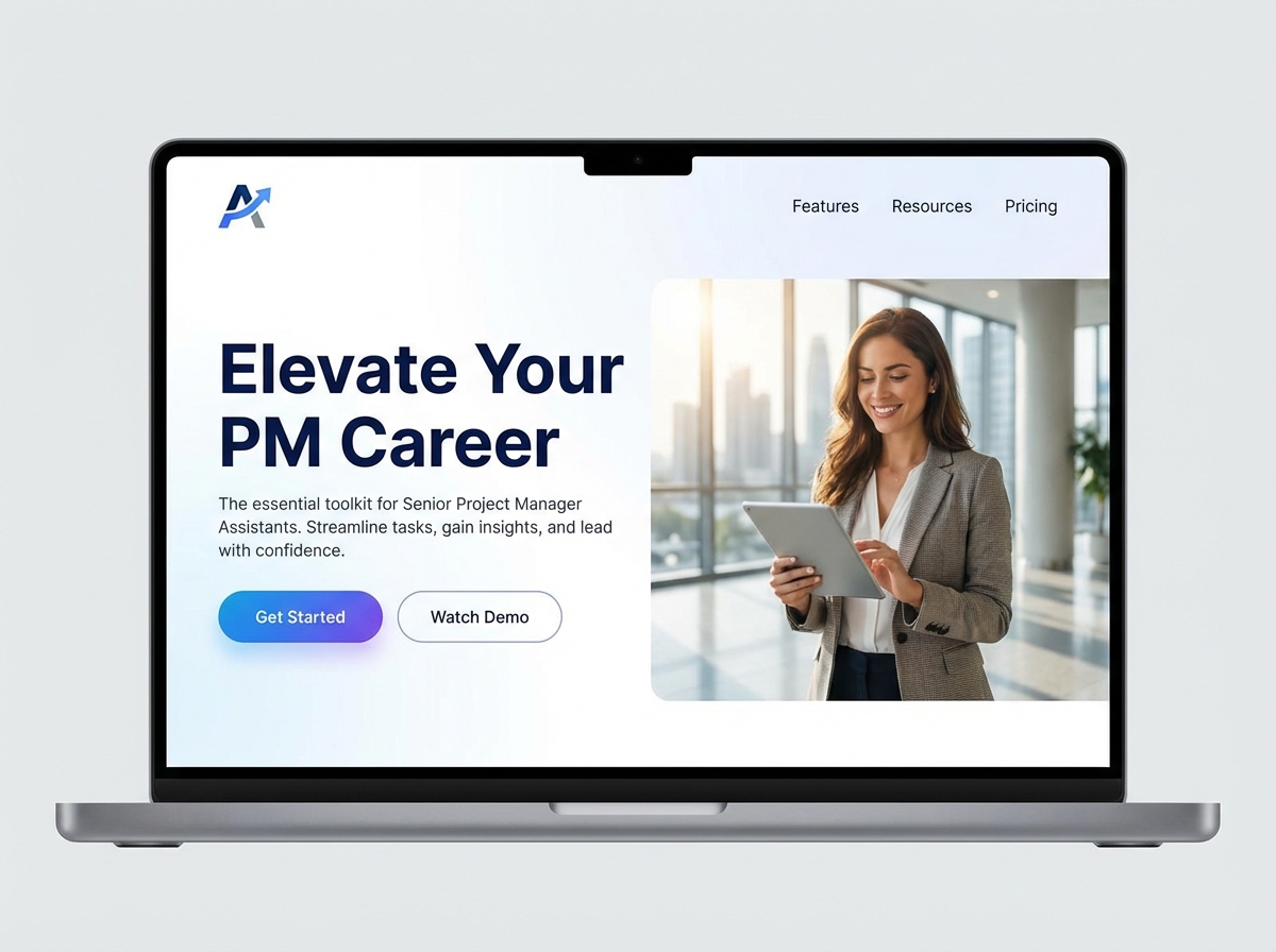 Build Your Professional Site as a Senior Project Manager Assistant website preview