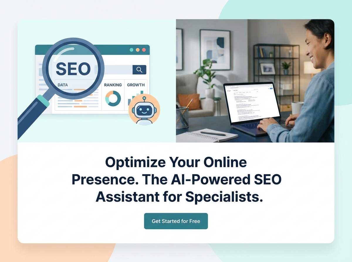 Your Ultimate AI-Powered SEO Specialist Assistant website preview