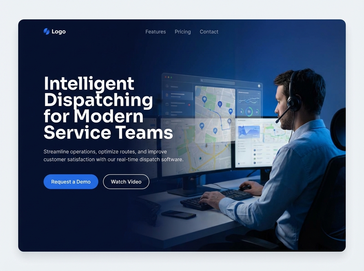 Build Your Powerful Service Dispatcher Website website preview