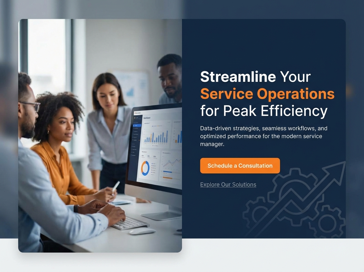 Build Your Professional Service Operations Manager Website website preview