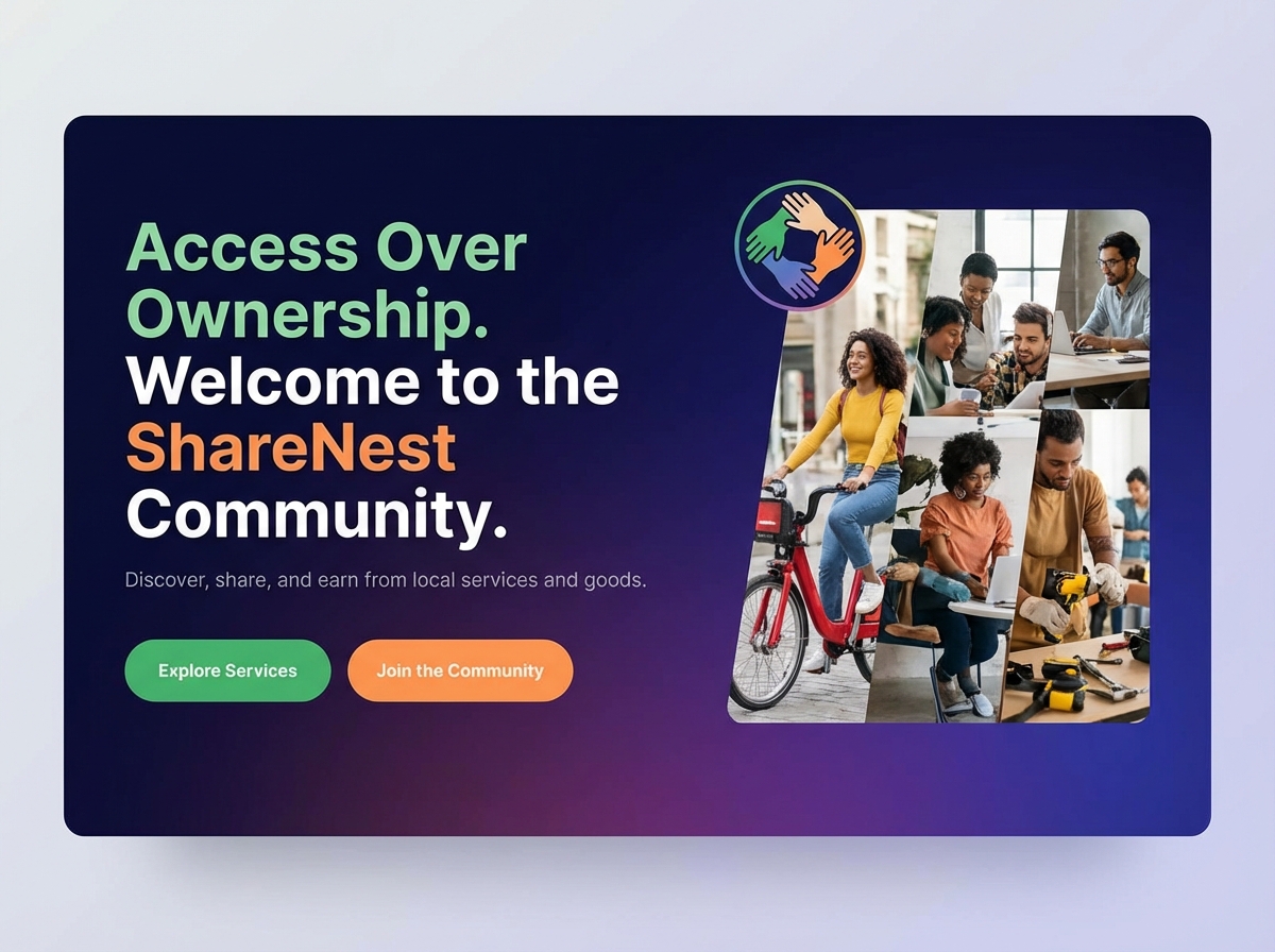 Launch Your Thriving Shared Economy Platform with Grigora website preview