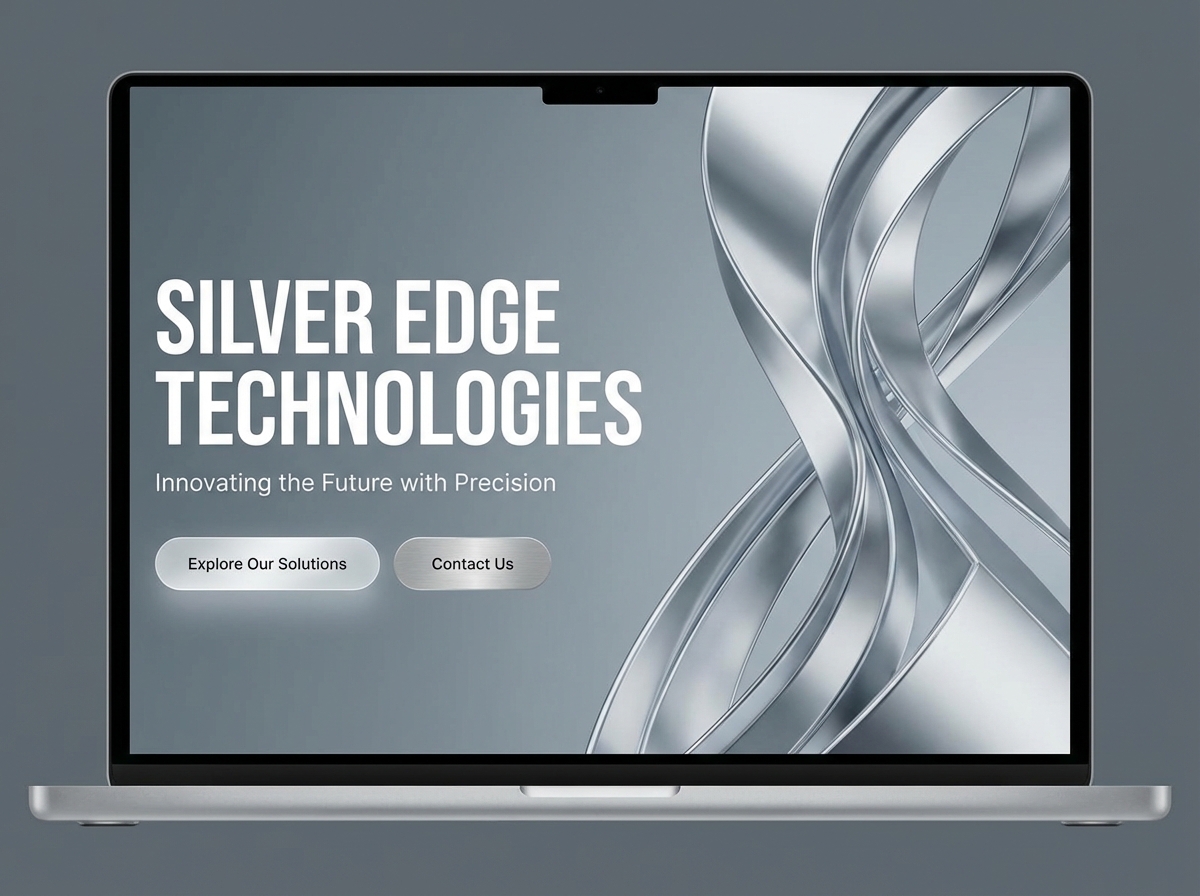 Unleash Your Creativity with a Stunning Silver Website website preview