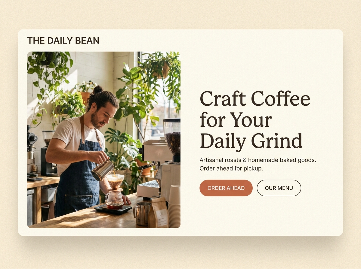 Build Your Small Business Website with Ease website preview
