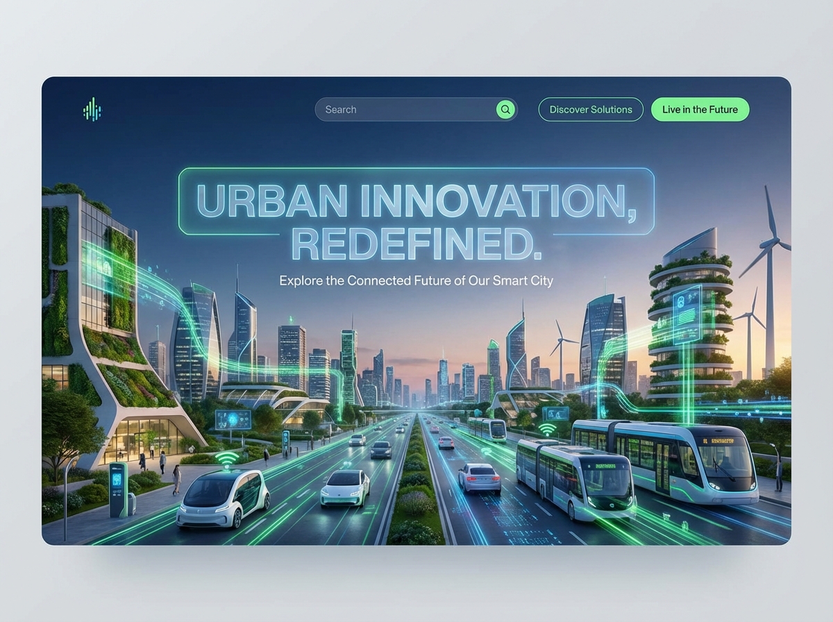Build the Future: Your <span class="gradient-text">Smart City</span> Platform website preview