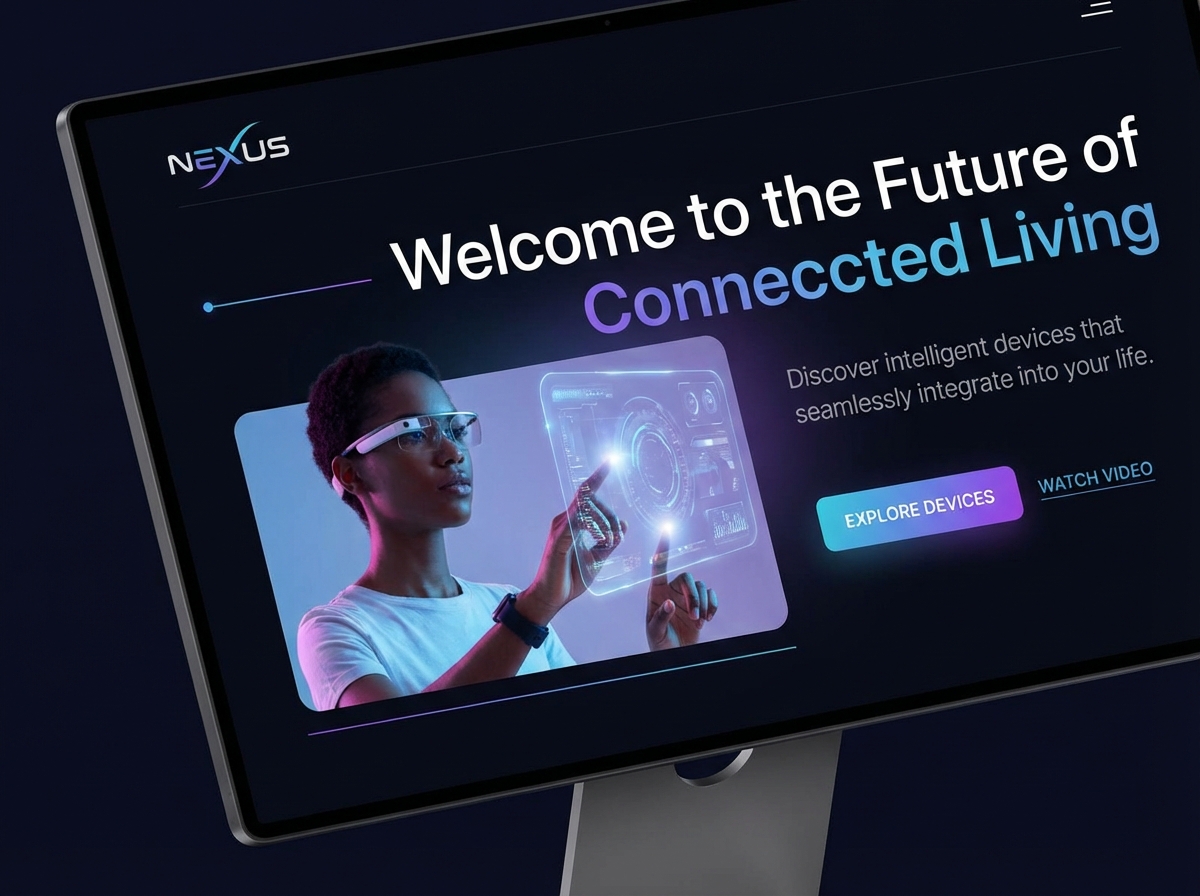 Build Your Smart Device Website with Grigora website preview