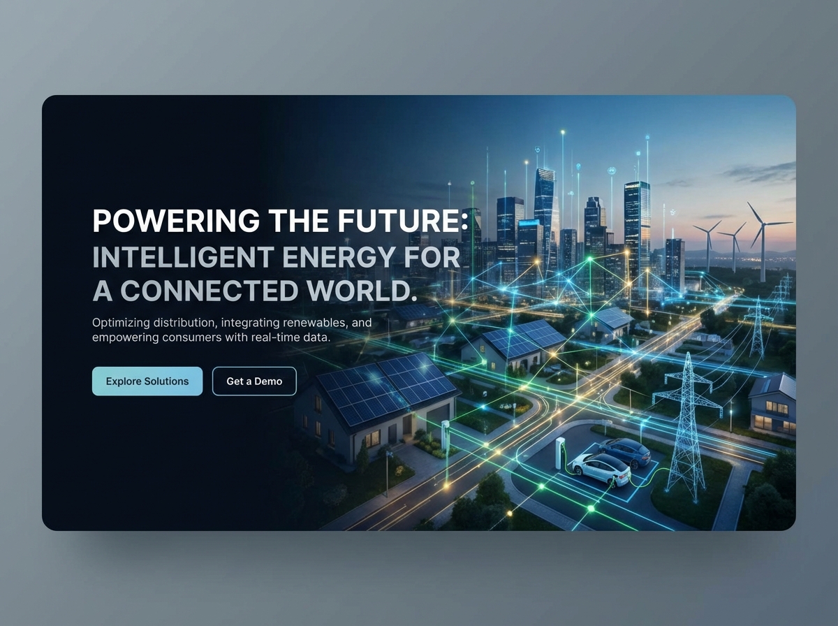 Build the Future: Your Smart Grid Technology Website website preview