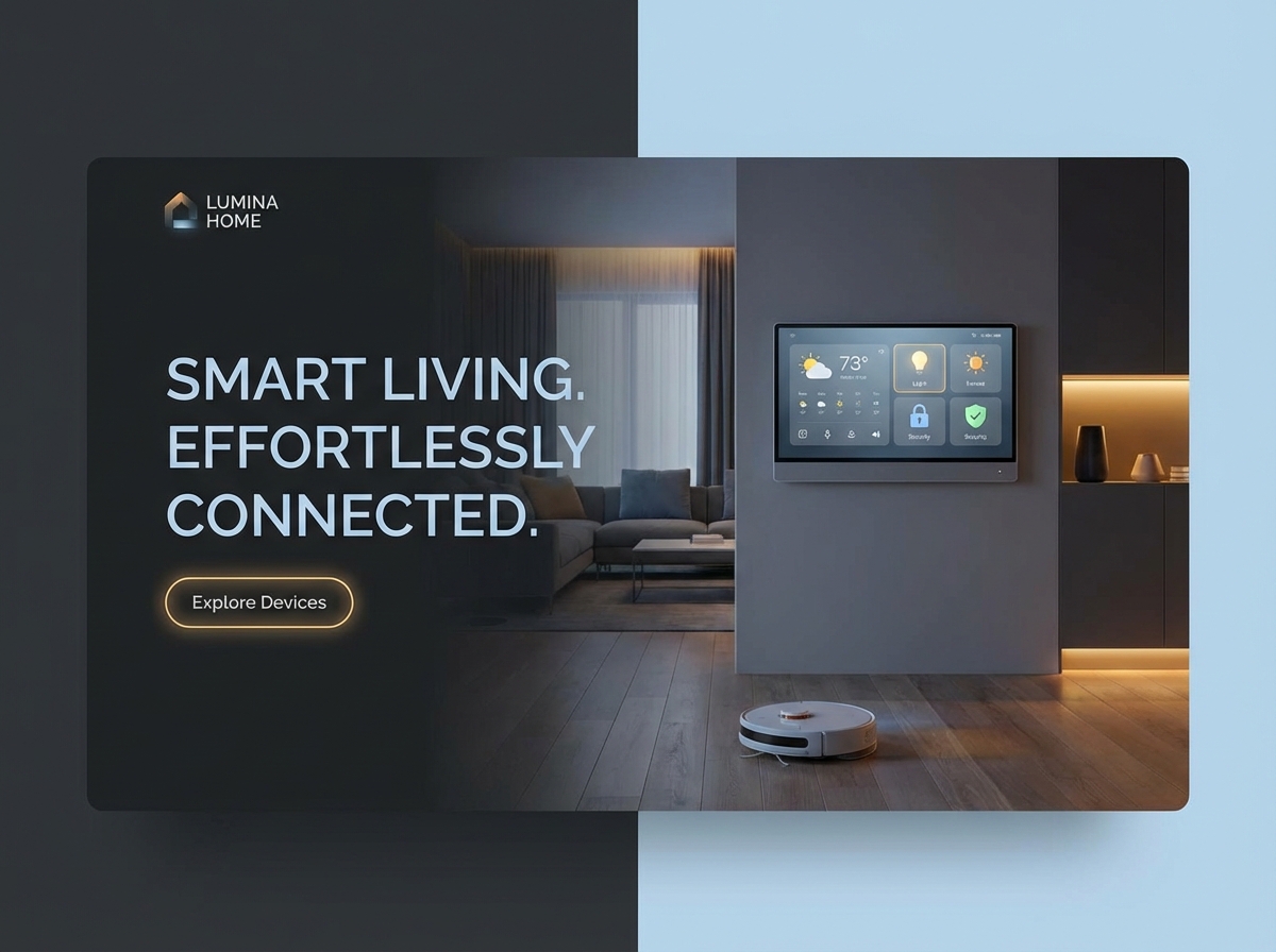 Build Your Smart Home Devices Platform Effortlessly website preview