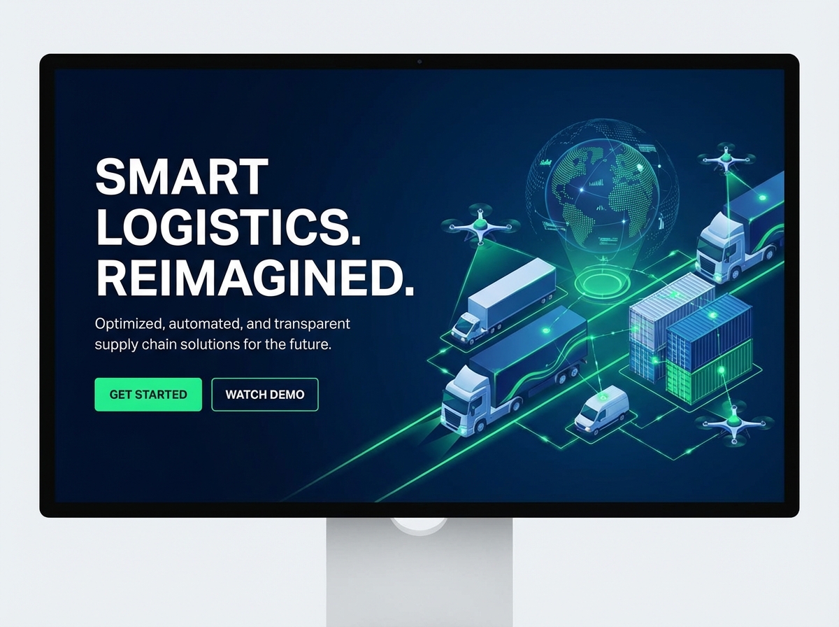 Build Smarter: The Ultimate Digital Platform for Your Supply Chain website preview