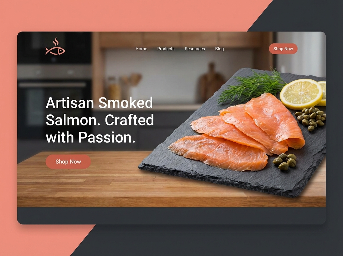 Uncover the Perfect Smoked Salmon Color for Your Brand website preview