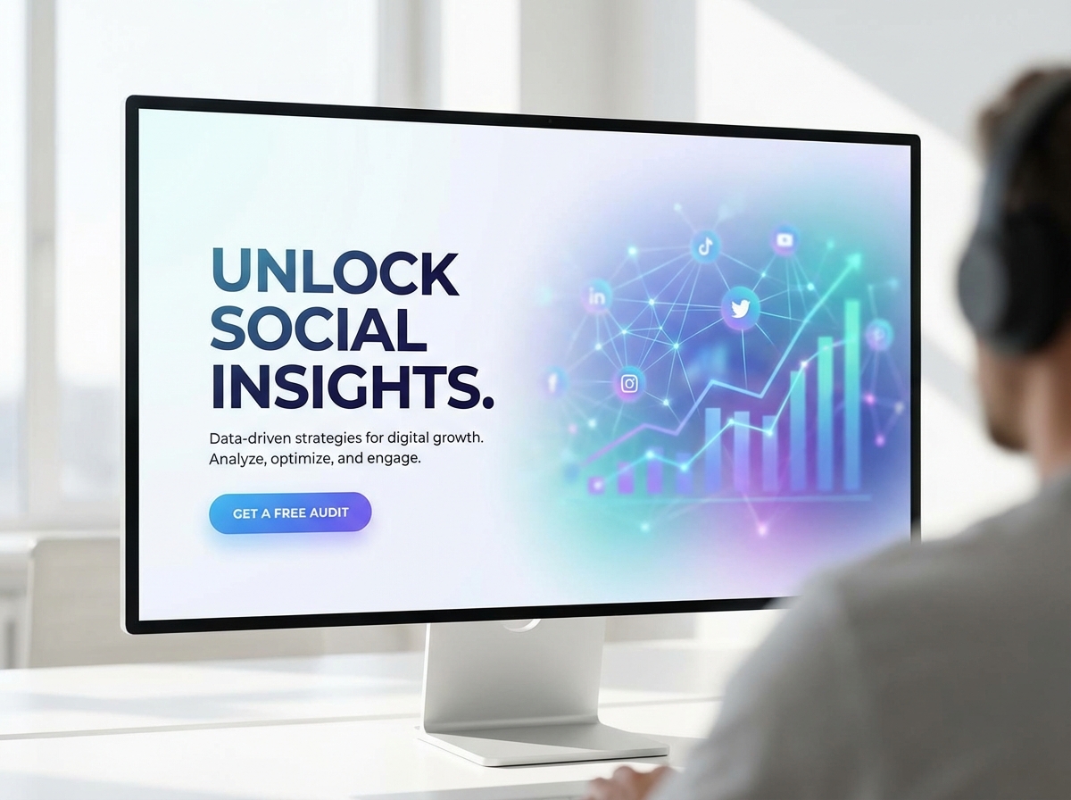 Build Your Professional Social Media Analyst Website website preview