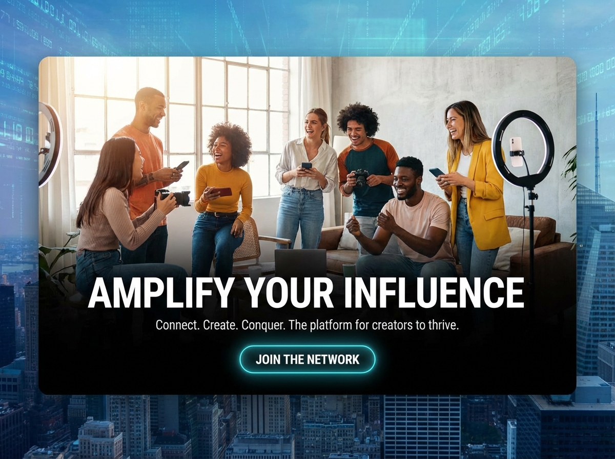 Build Your Influencer Presence with Grigora website preview