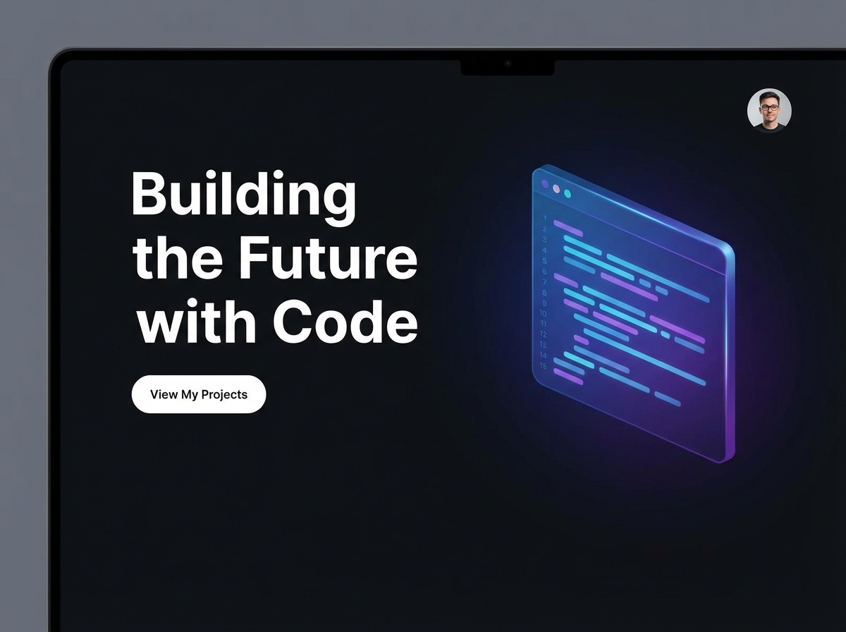 Build Your Professional Developer Portfolio with Grigora website preview