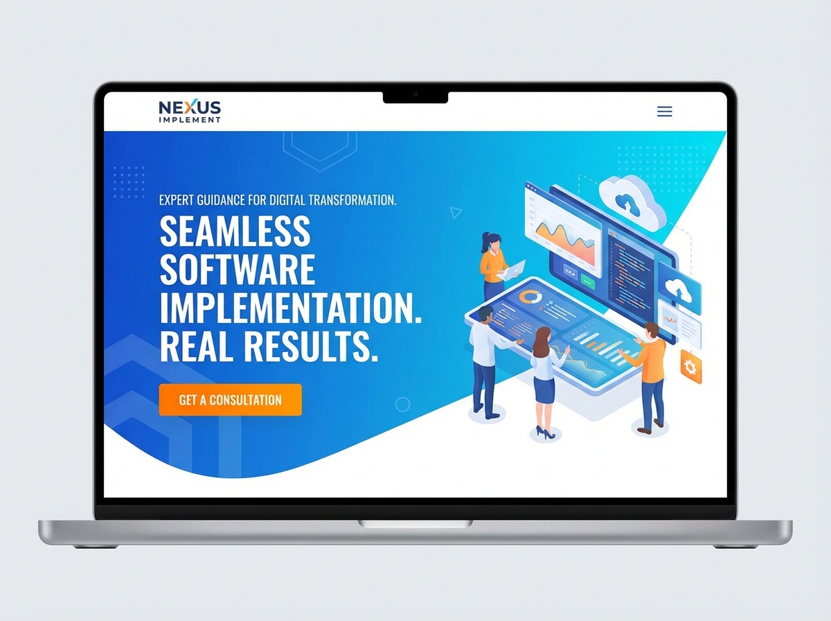 Build a Stellar Online Presence as a Software Implementation Specialist website preview