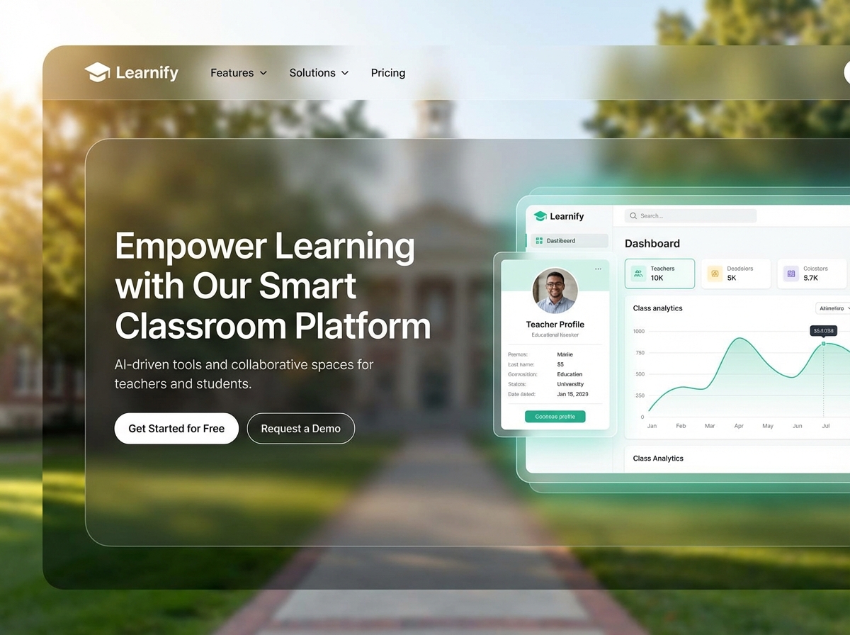 Build Your Education SaaS with Grigora website preview