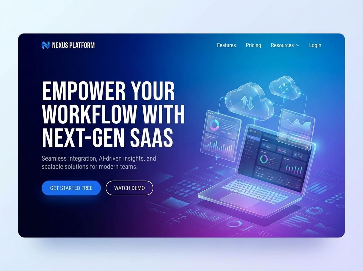 Build High-Converting SaaS Platforms with Grigora website preview