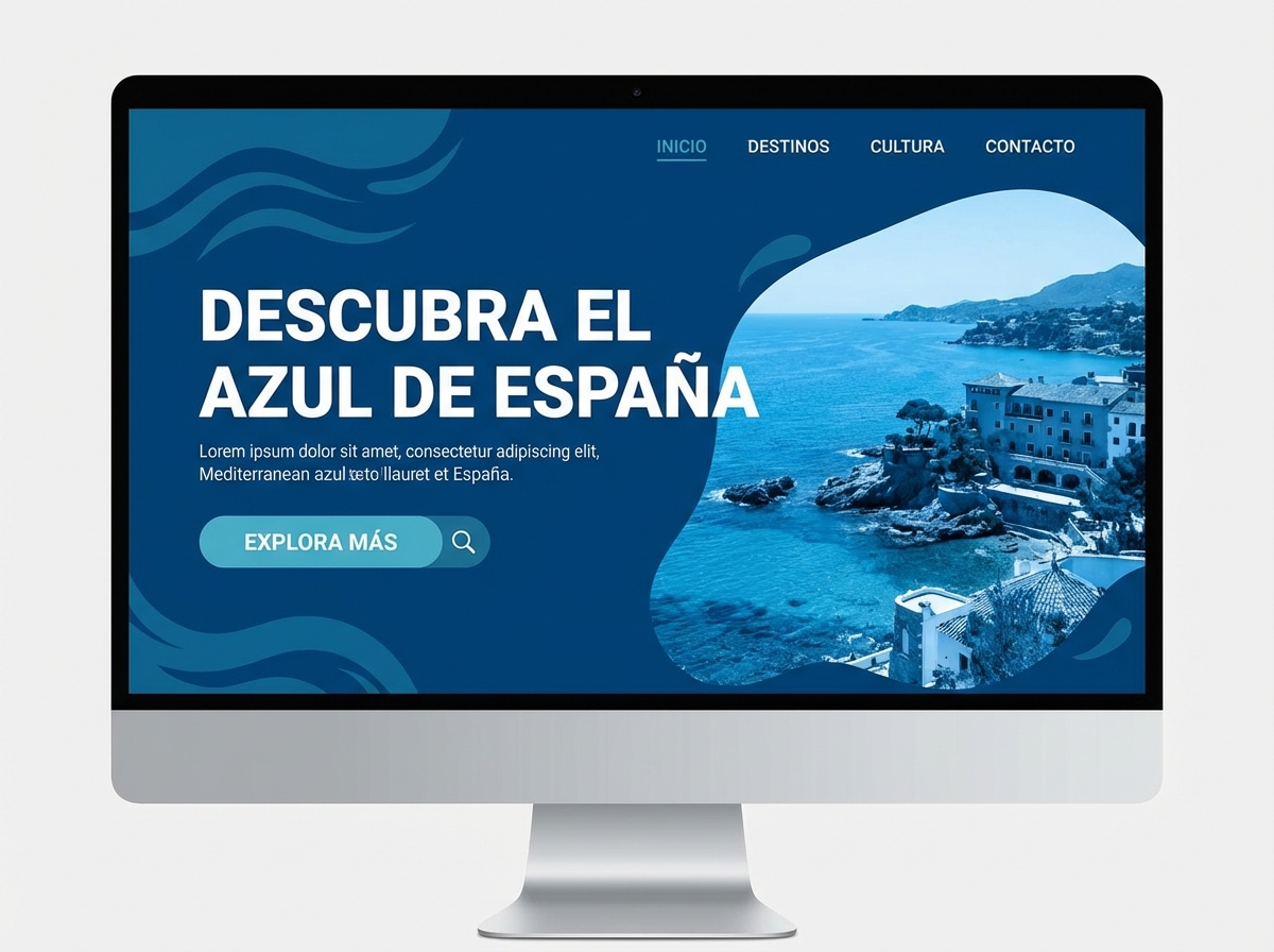 Create a Stunning Website with Every Shade of website preview