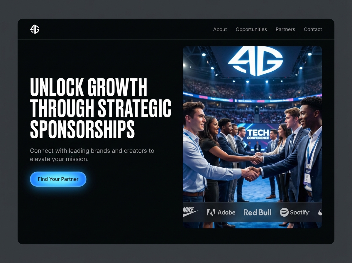 Boost Your Revenue with Easy Online Sponsorships website preview