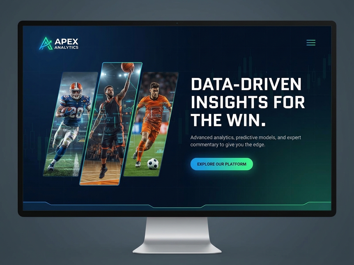 Build a Professional Online Presence for Every Sports Analyst website preview