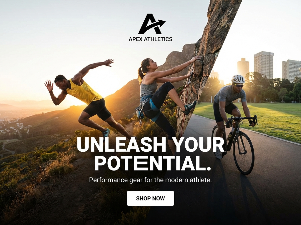 Build Your Own High-Converting Sports Apparel Website website preview