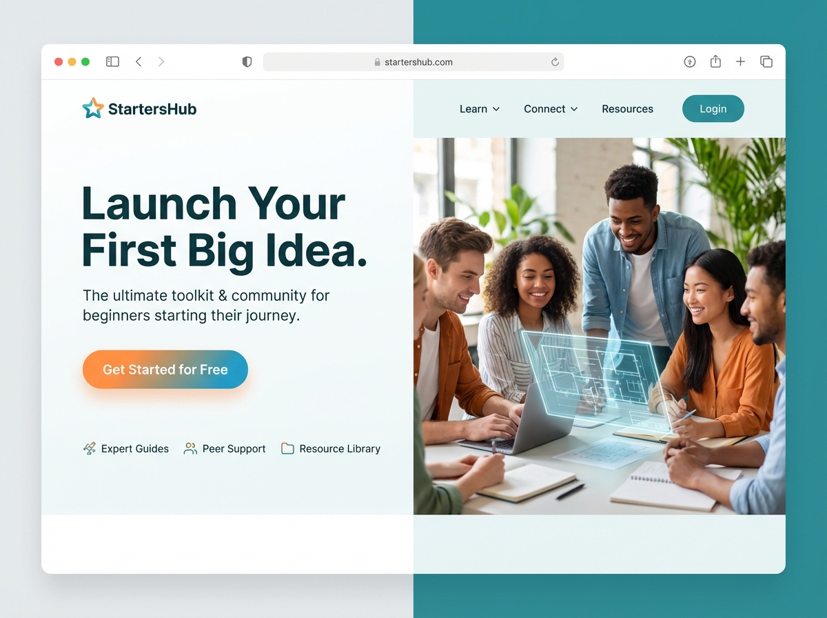 Launch Your Dream Project, Even From Zero website preview