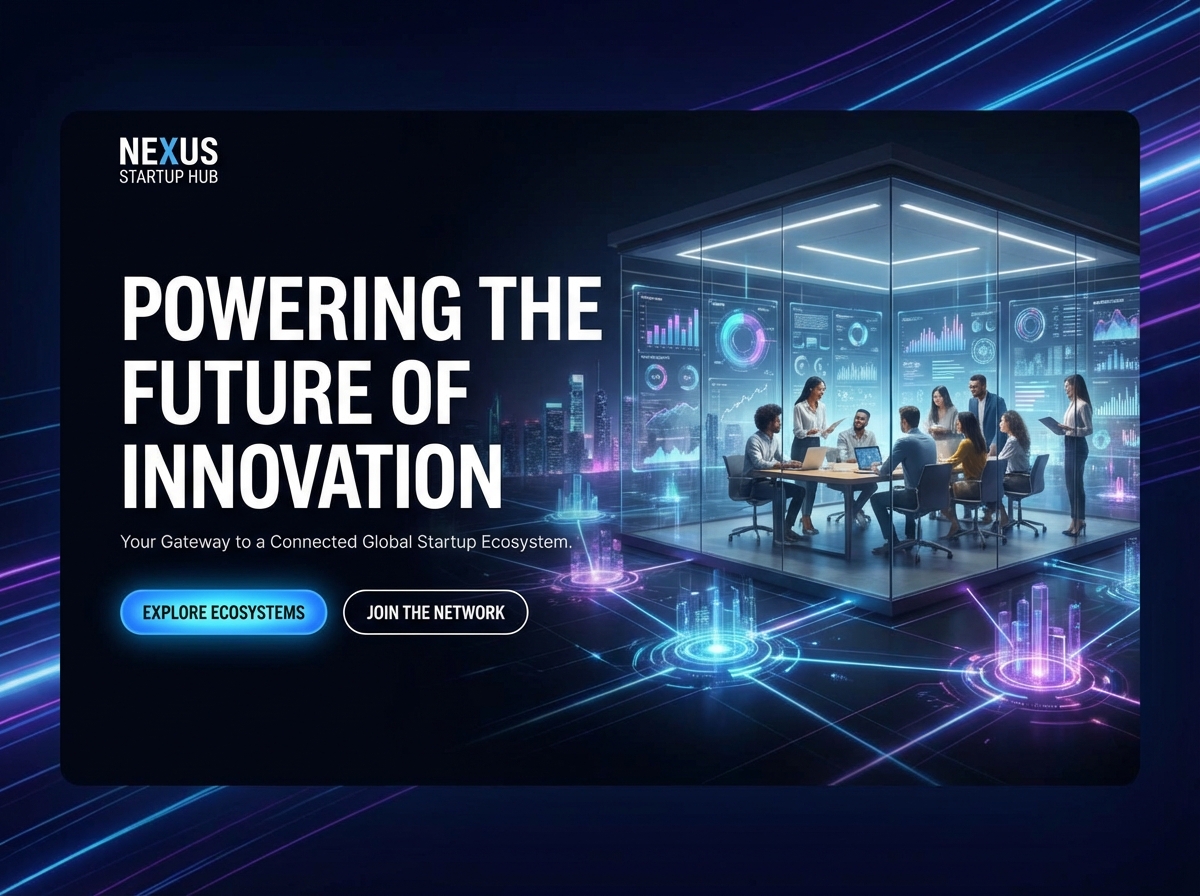 Build Dynamic Websites for Emerging Startup Ecosystems website preview