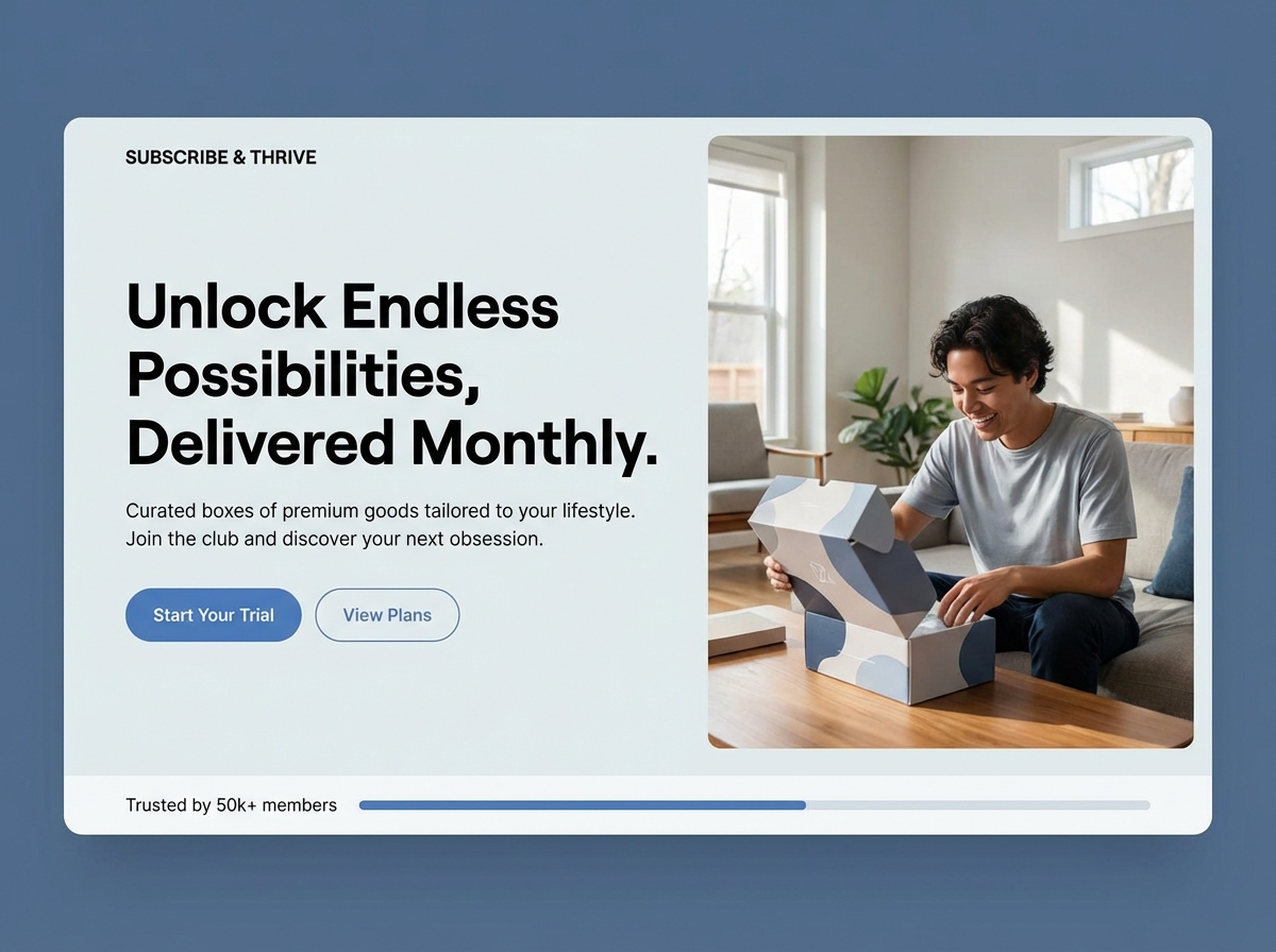 Launch & Grow Your Subscription Business Website Today website preview