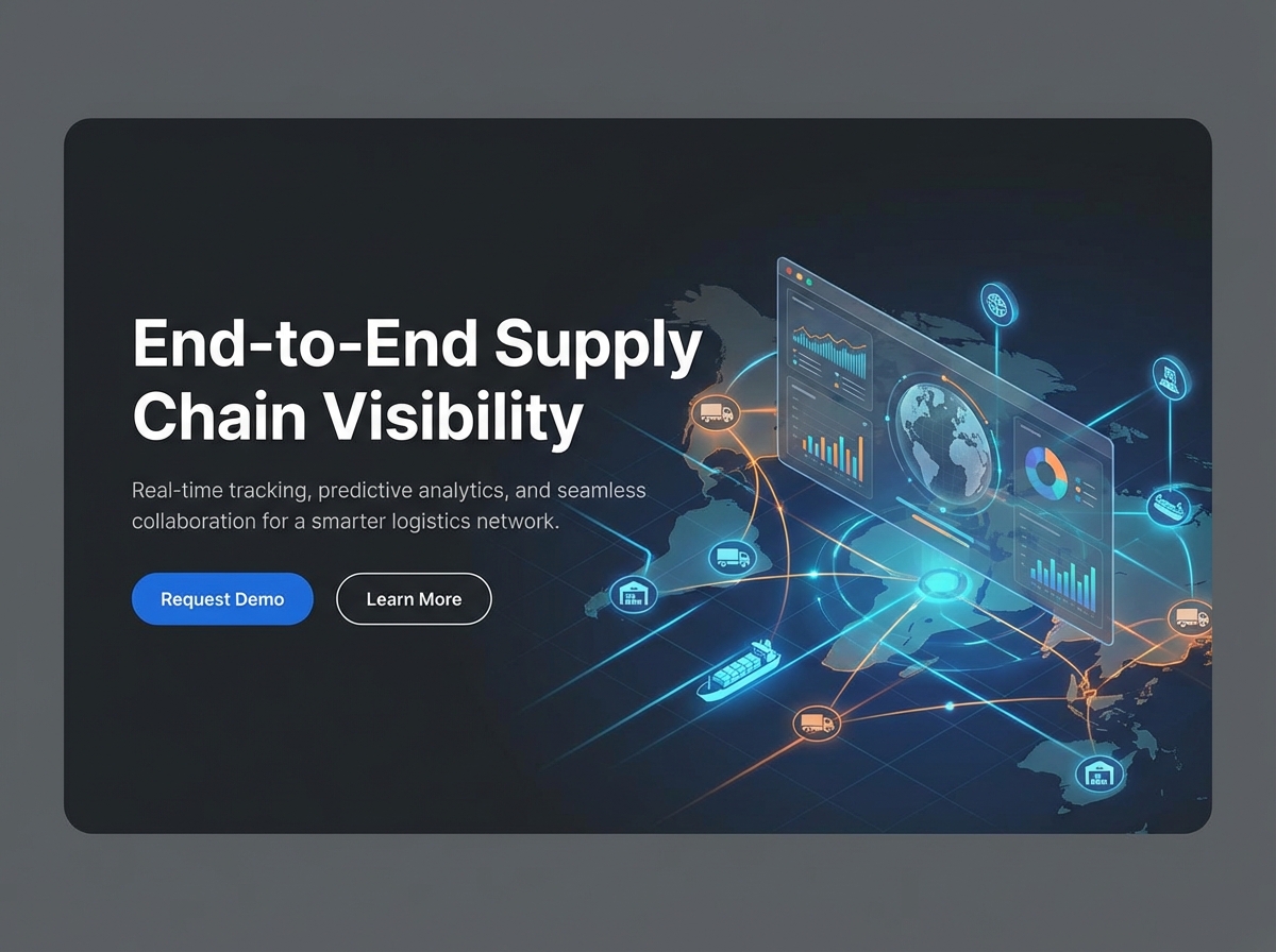 Boost Efficiency with Advanced Supply Chain Visibility website preview