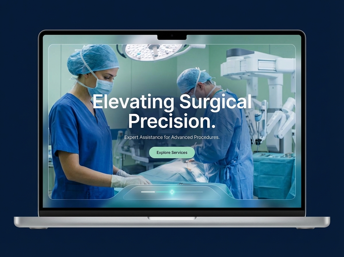 Build Your Professional Surgical Assistant Website website preview