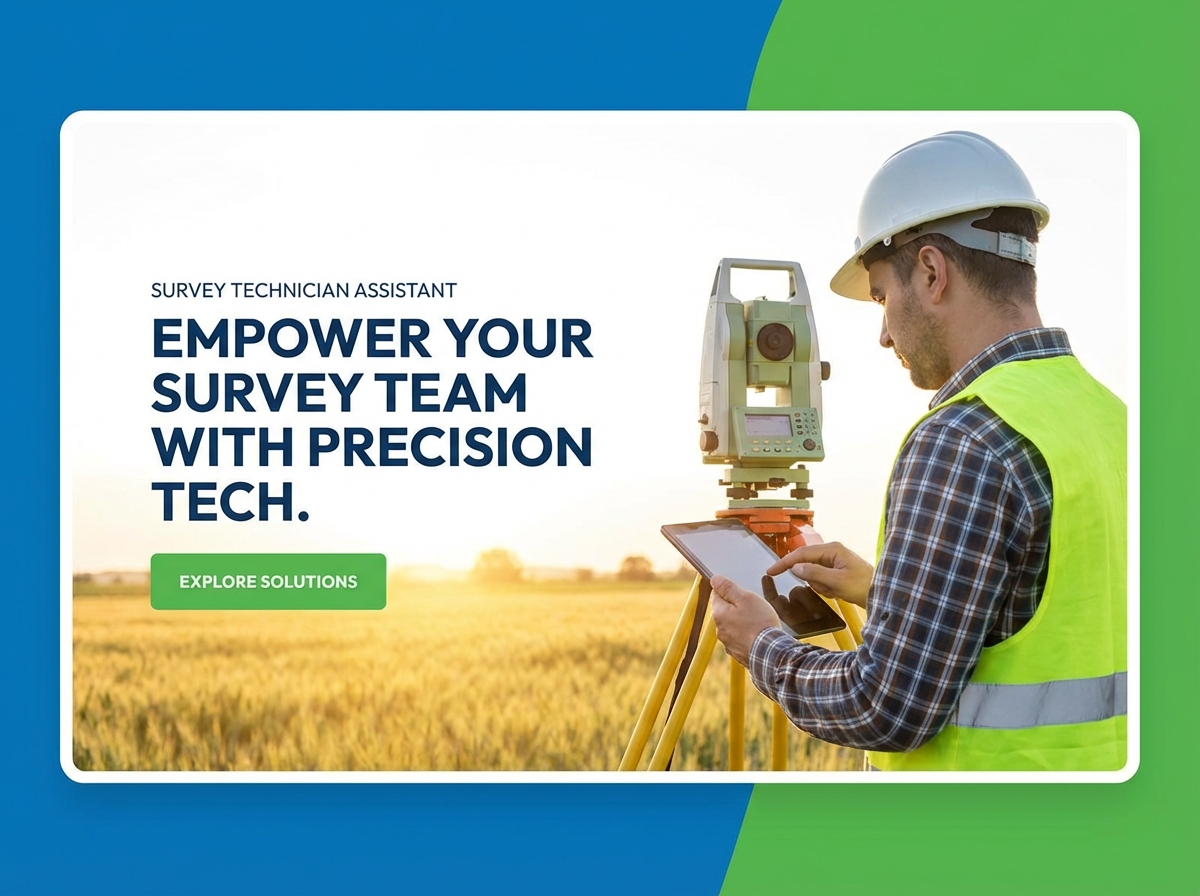 Build Your Professional Survey Technician Assistant Website Today website preview