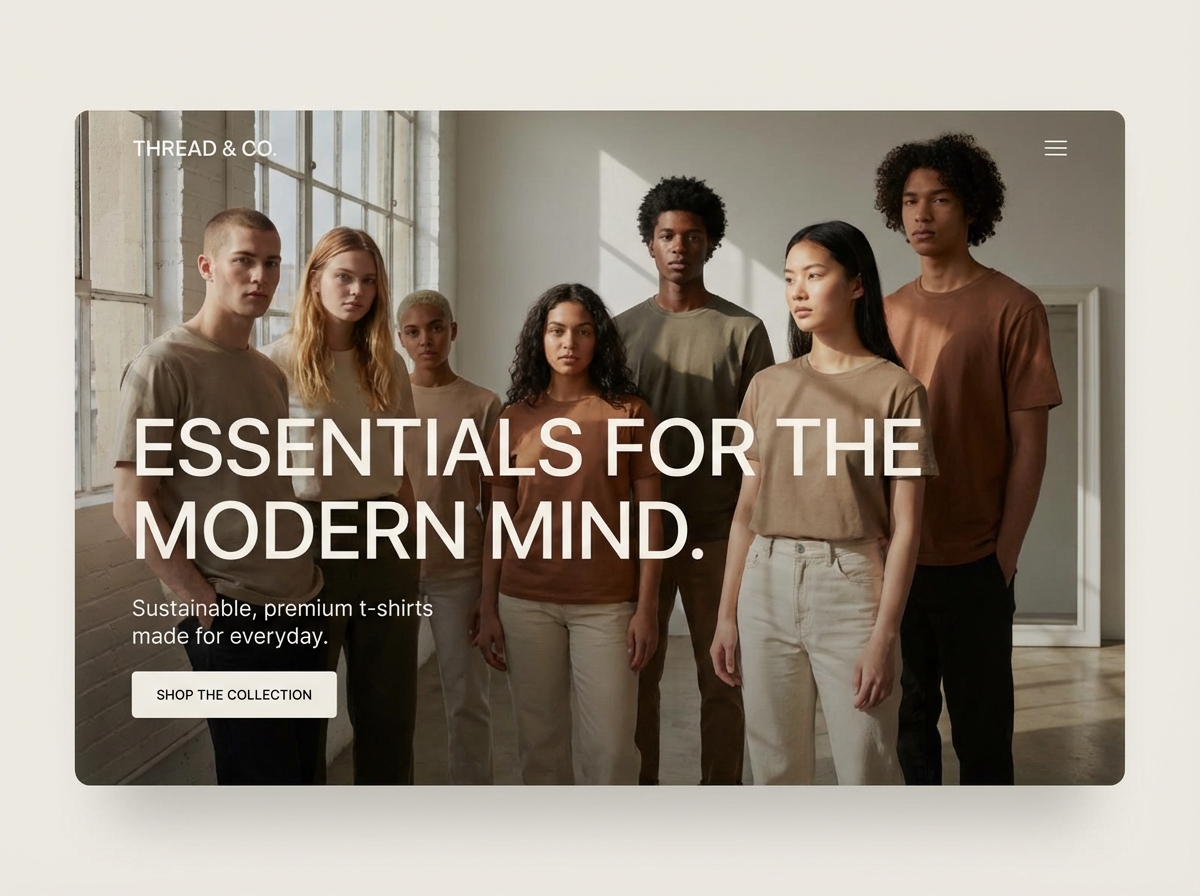 Build a Stunning Online Store for Your T-Shirt Business website preview