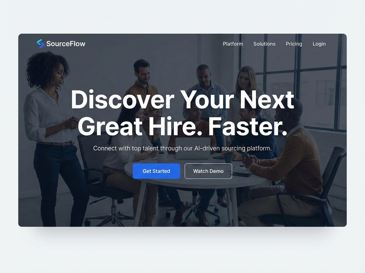 Streamline Your Talent Sourcing website preview
