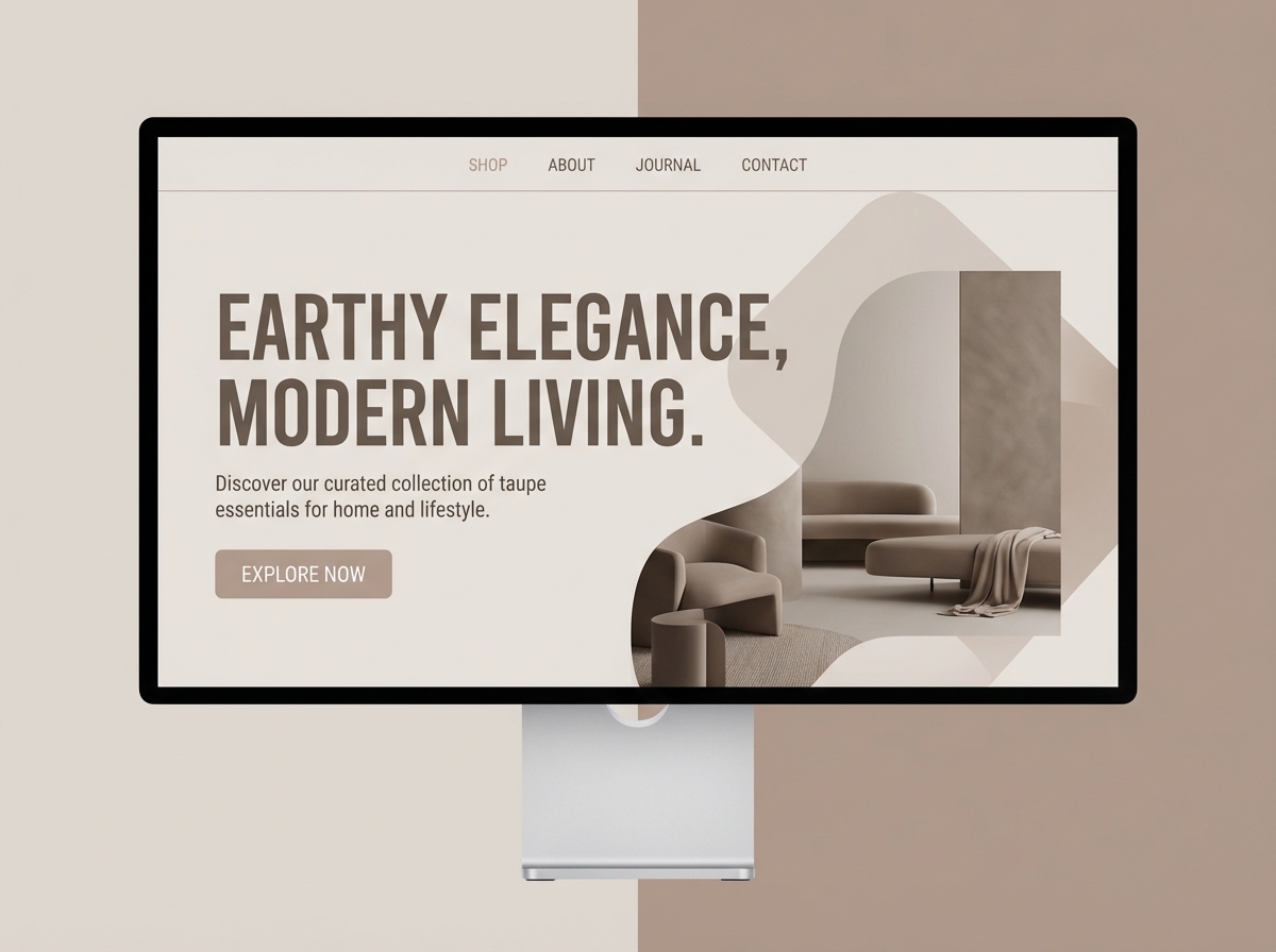 Unleash Your Creativity with the Perfect Shade of Grigora's Taupe Color website preview