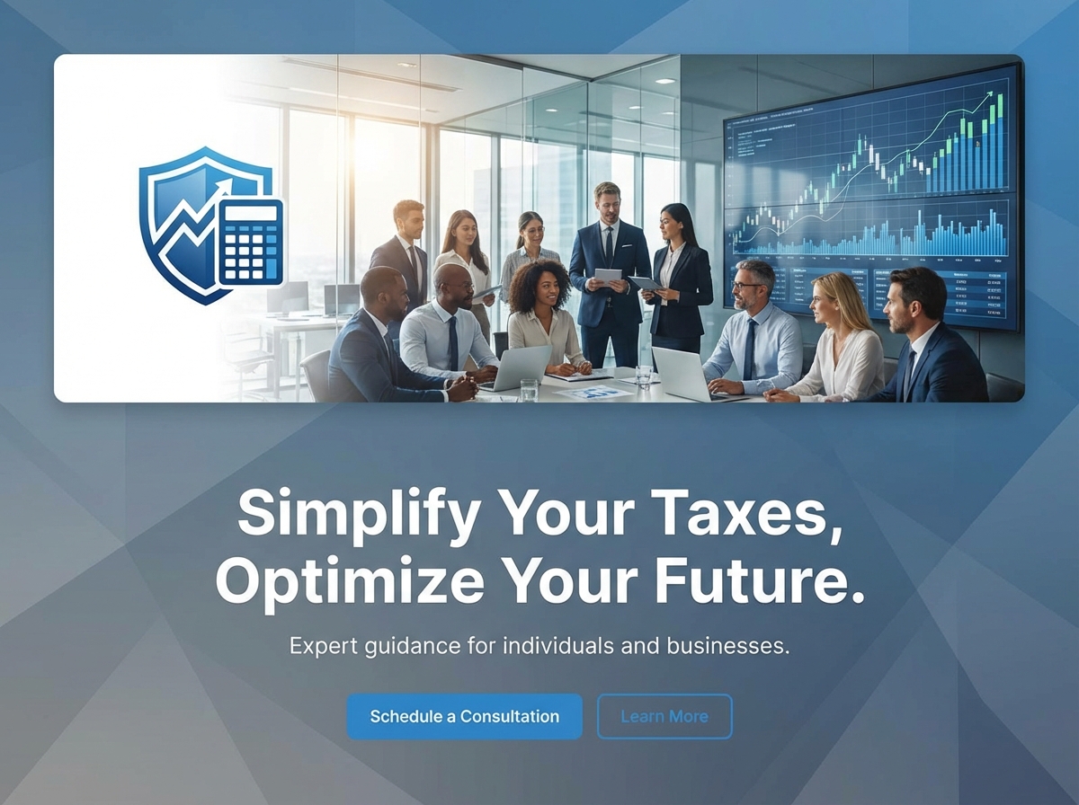 Build Your Professional Tax Accountant Website website preview