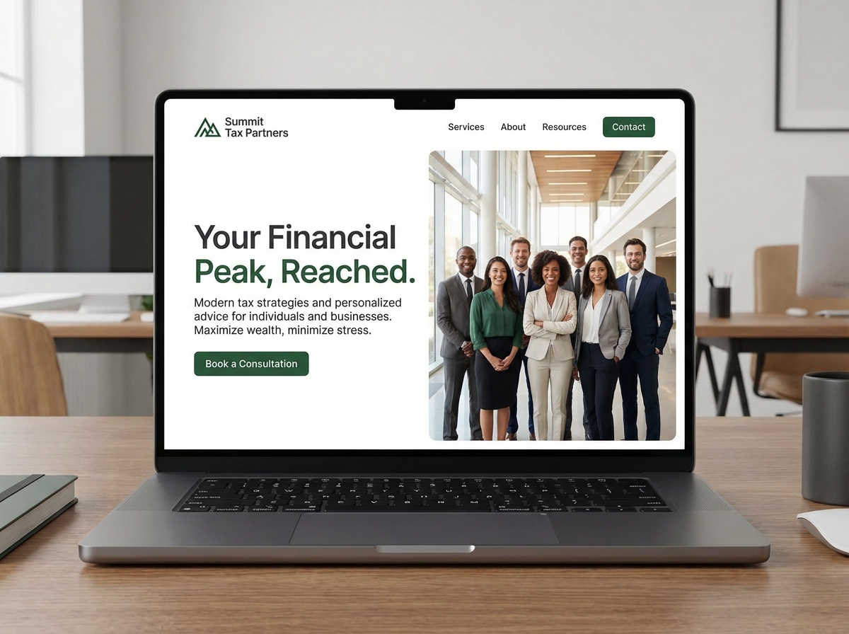 Build a Professional Online Presence with a website preview