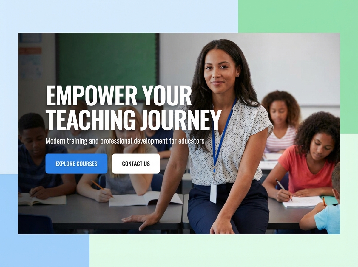 Build Your Expert Teacher Trainer Website website preview