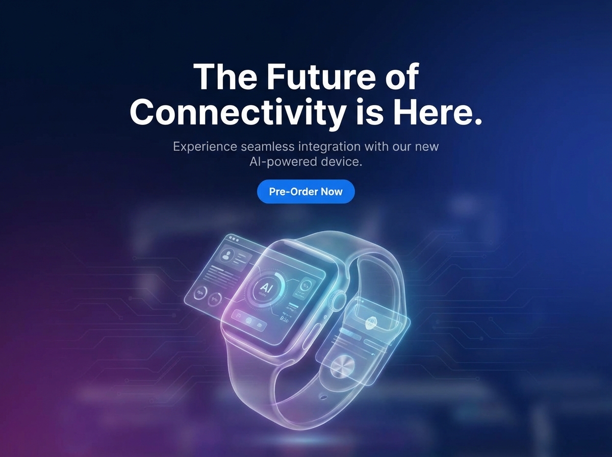 Launch Your Next Big Idea with a Stunning Tech Product Website website preview