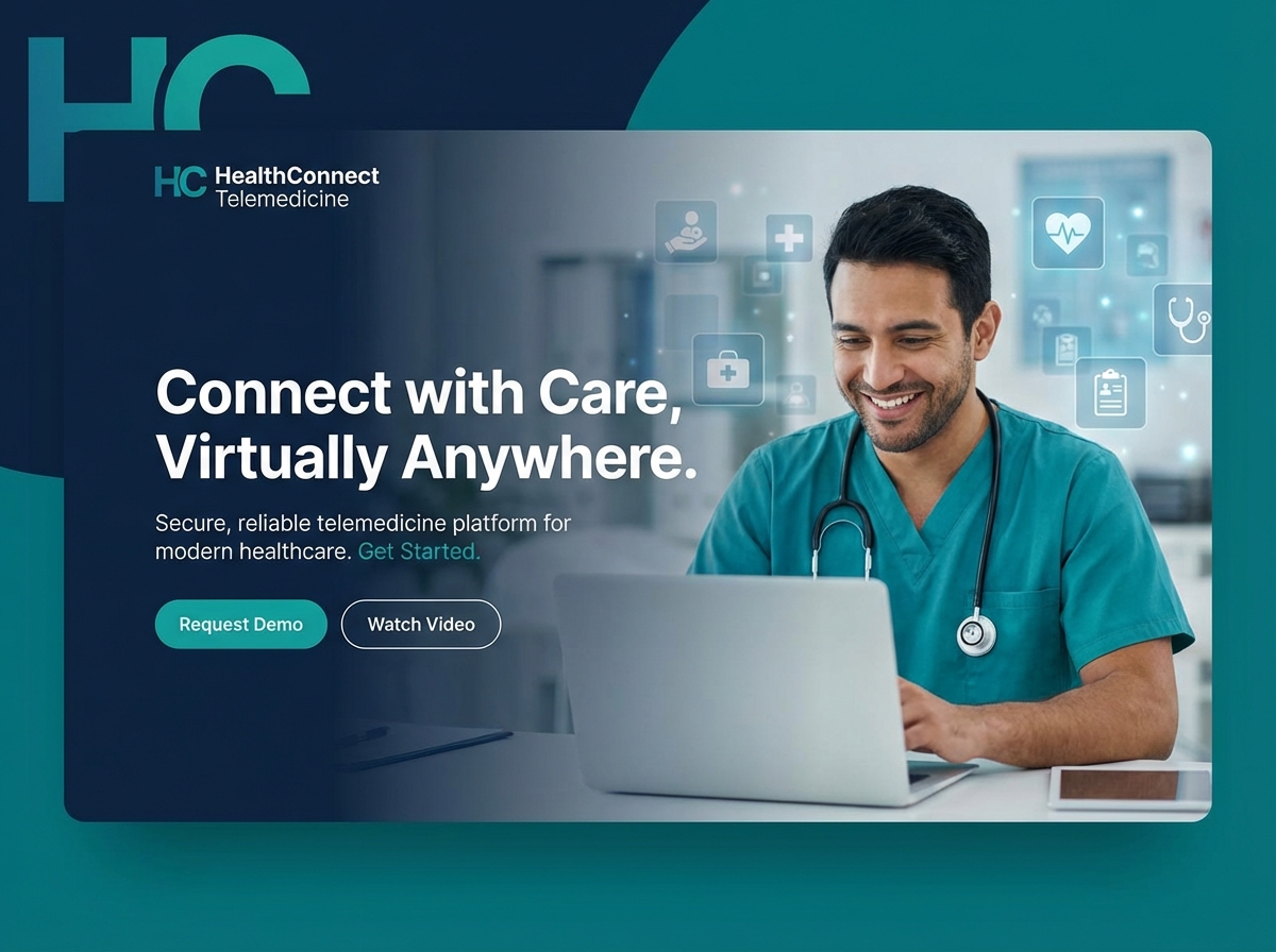 Build Your Telemedicine Software with Grigora website preview