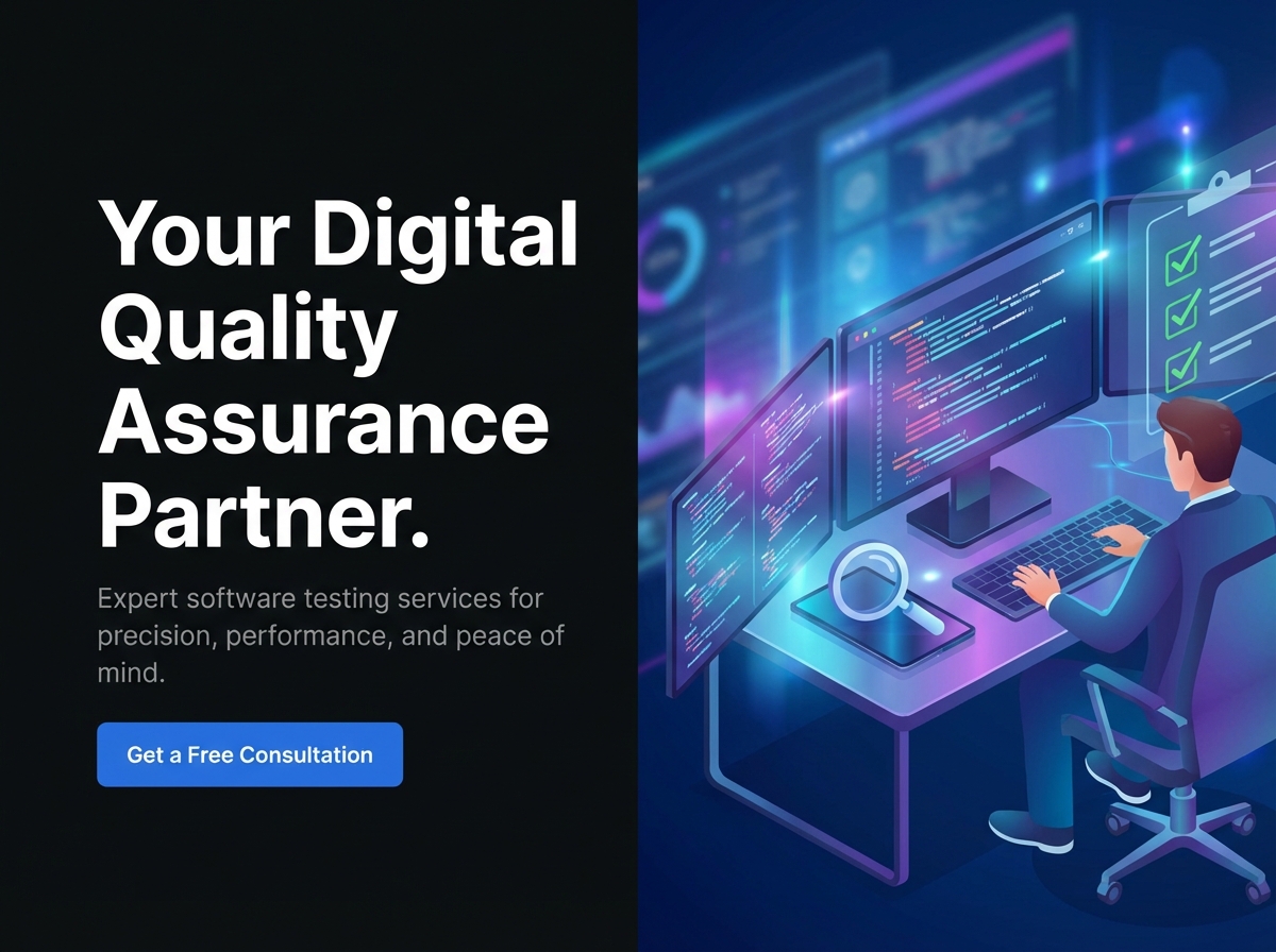 Build Your Authority as a Testing Specialist website preview