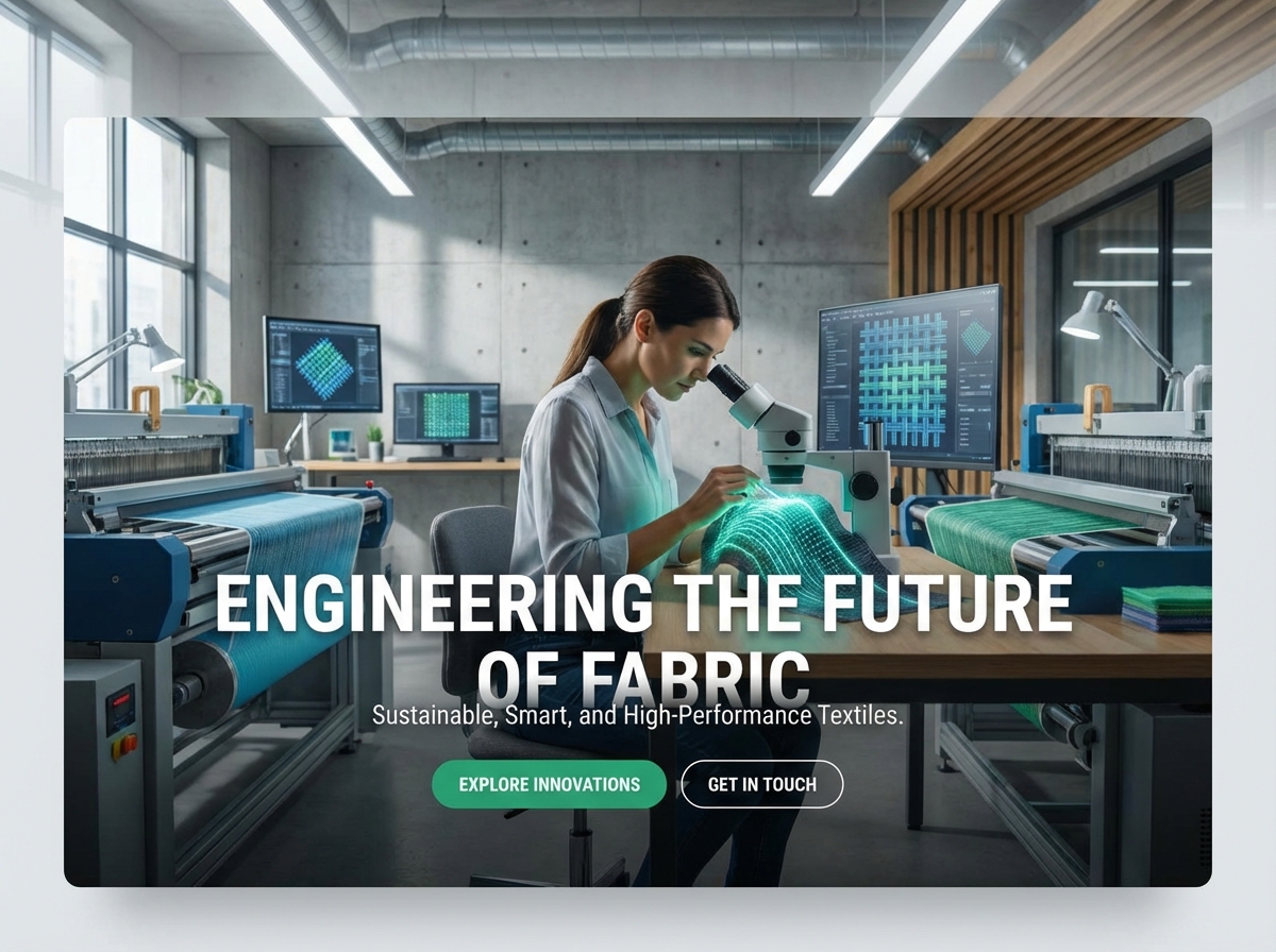 Build a Professional Portfolio as a
<gradient>Textiles Engineer</gradient> website preview