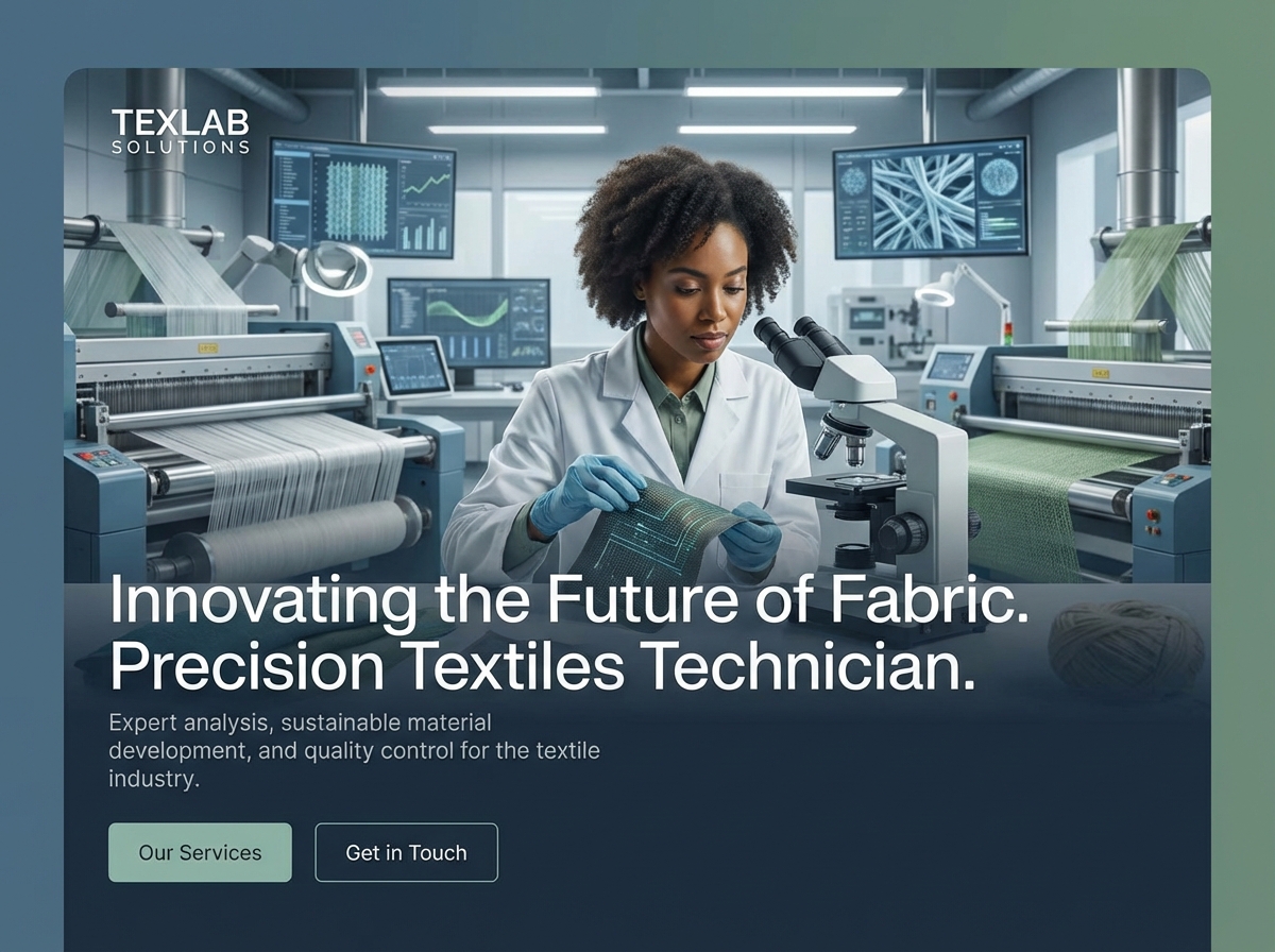 Build Your Expert Textiles Technician Website Today website preview