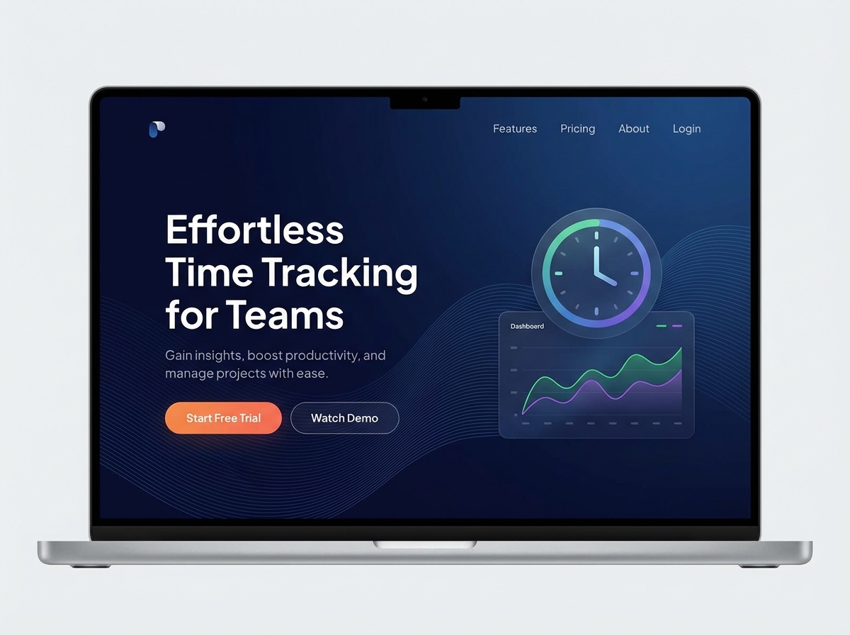 Boost Your Productivity with a Dedicated Time Tracking Website website preview