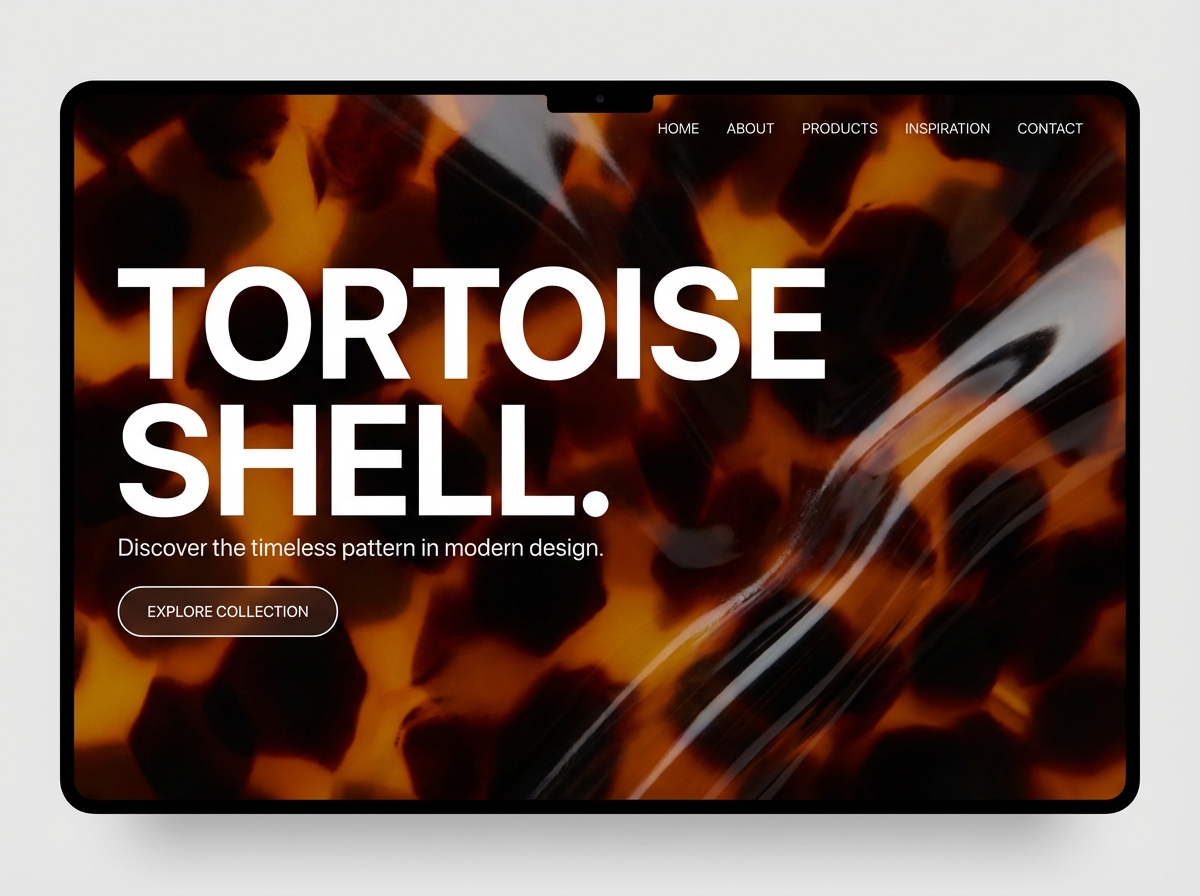 Showcase Your Style: The Perfect Tortoise Shell Website website preview